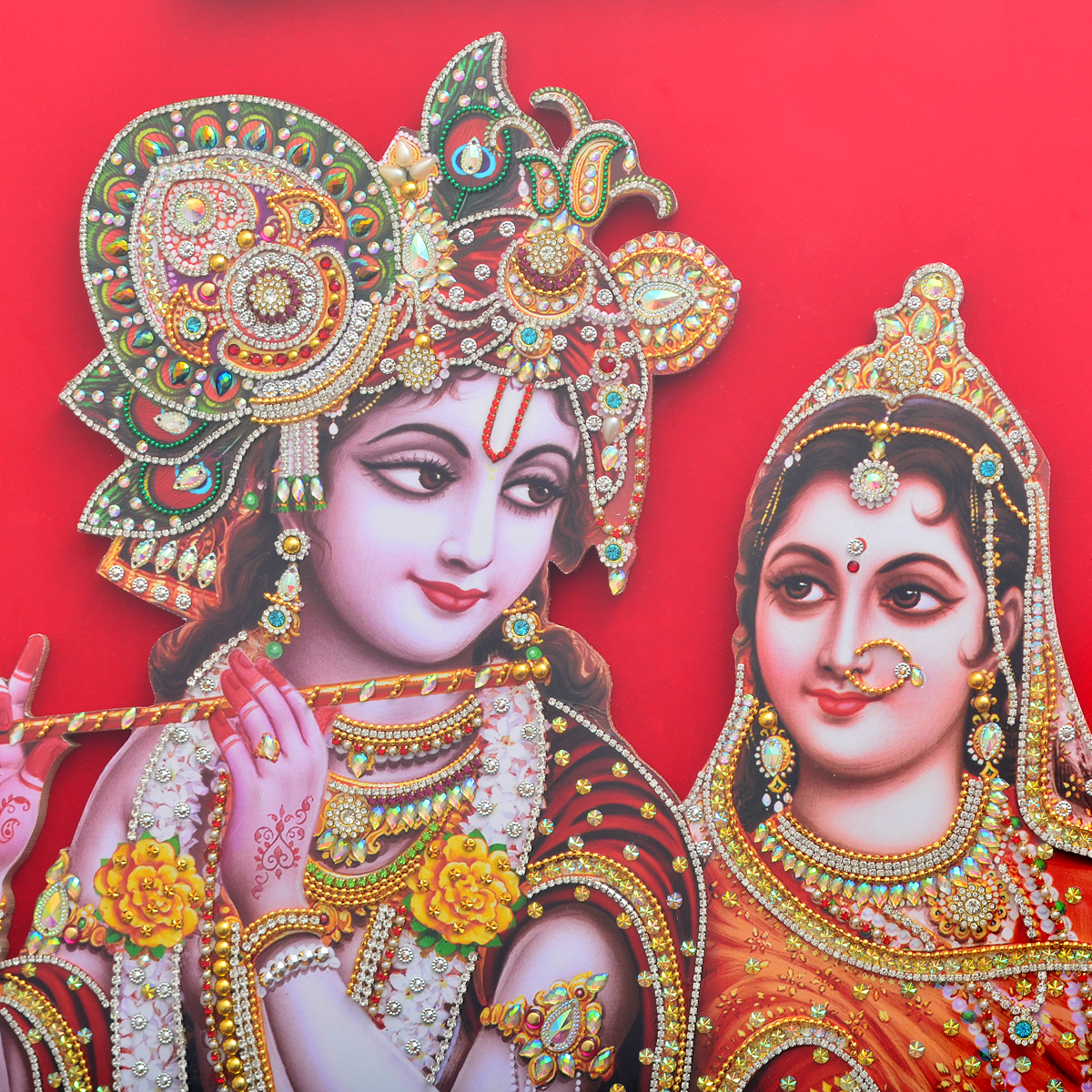 Religious led light pics Krishna 03 - Image 3