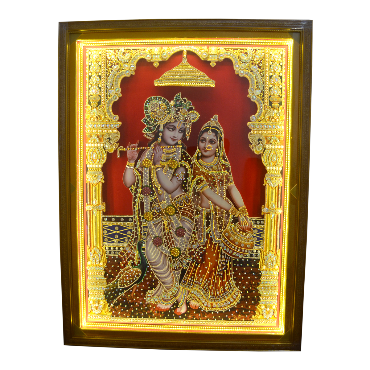 Religious led light pics Krishna 03