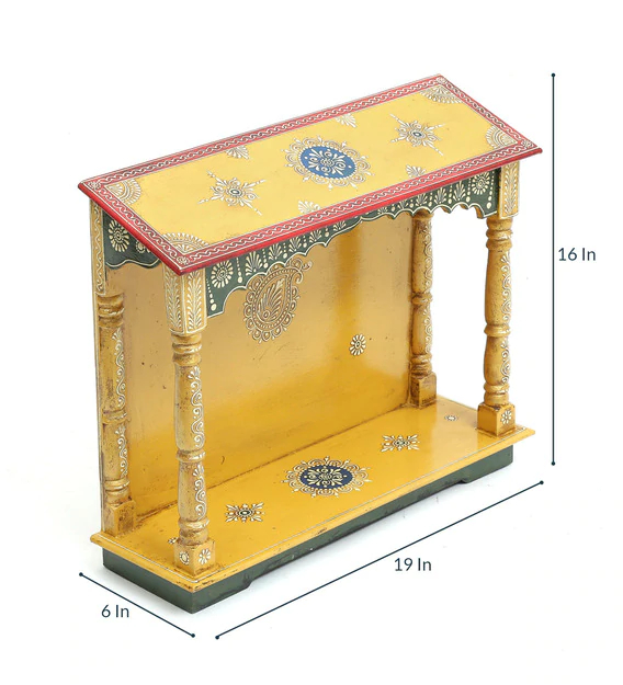 Small MDF mandir M02 - Image 4