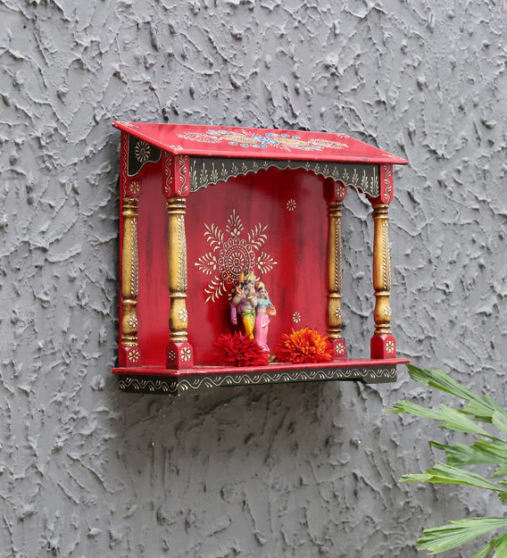 Small MDF mandir M03 - Image 5